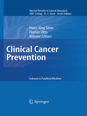 cover image of Clinical Cancer Prevention